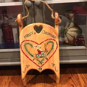 Sleigh decor